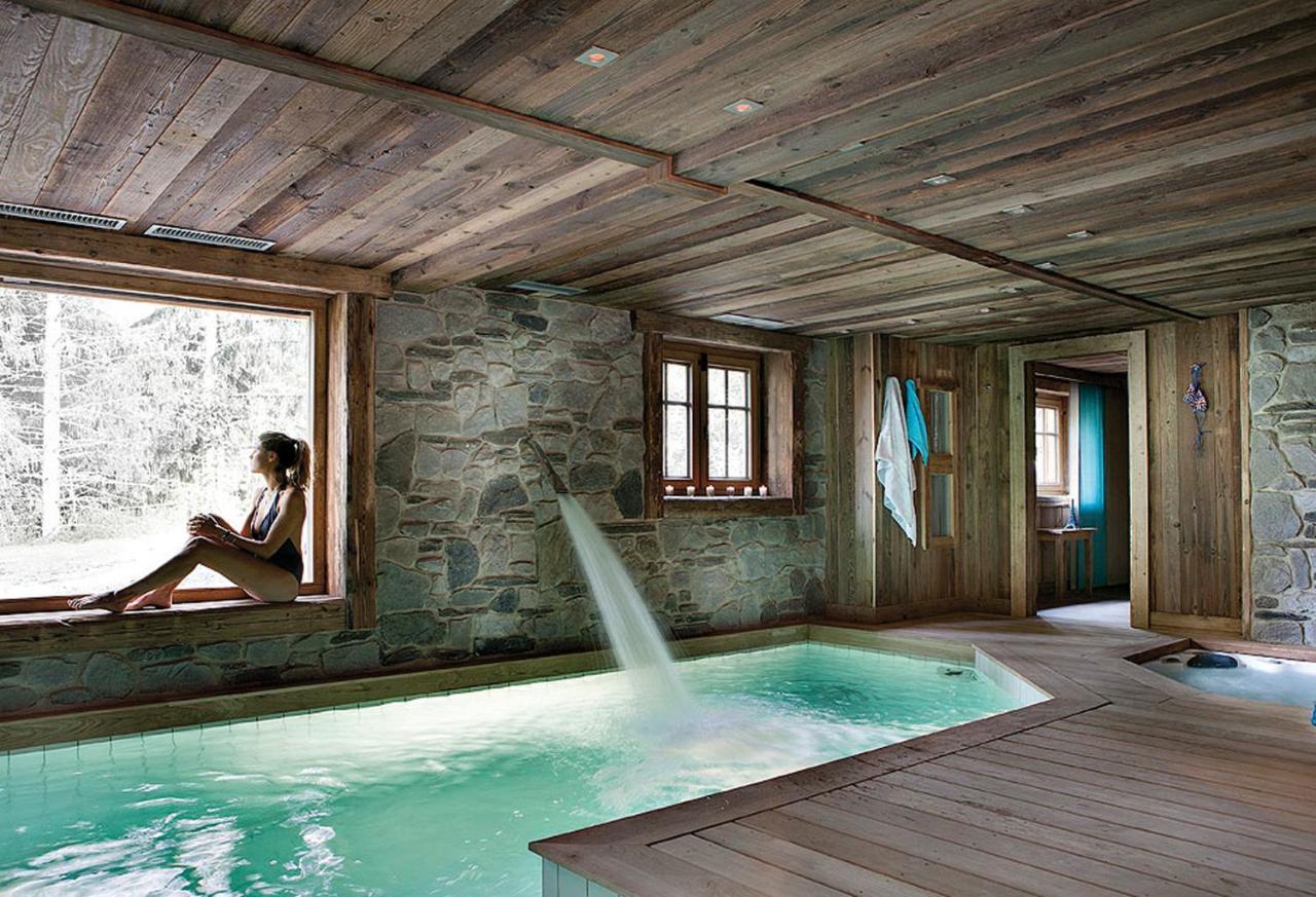 Chalet Javen - 520M2 Avec Piscine Chauffee Et Home Cinema Megève Kültér fotó