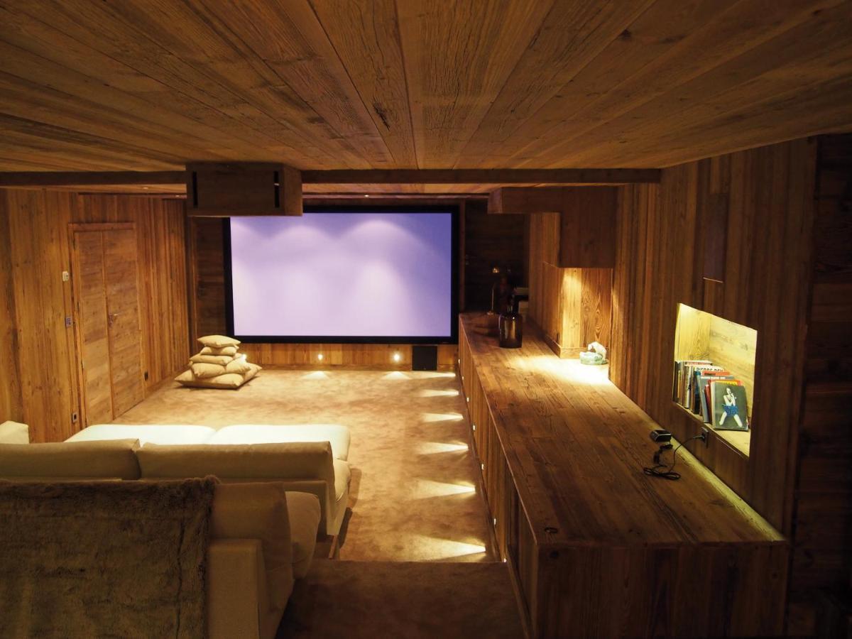 Chalet Javen - 520M2 Avec Piscine Chauffee Et Home Cinema Megève Kültér fotó