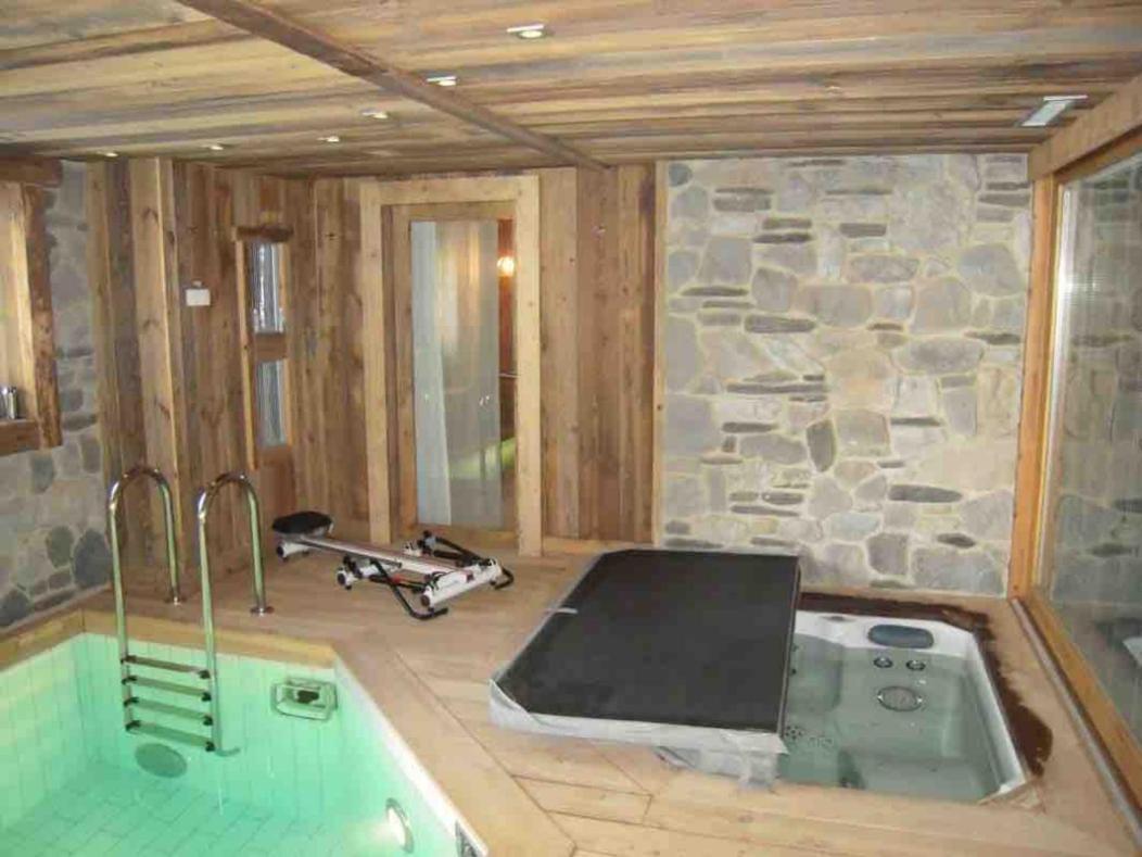 Chalet Javen - 520M2 Avec Piscine Chauffee Et Home Cinema Megève Kültér fotó